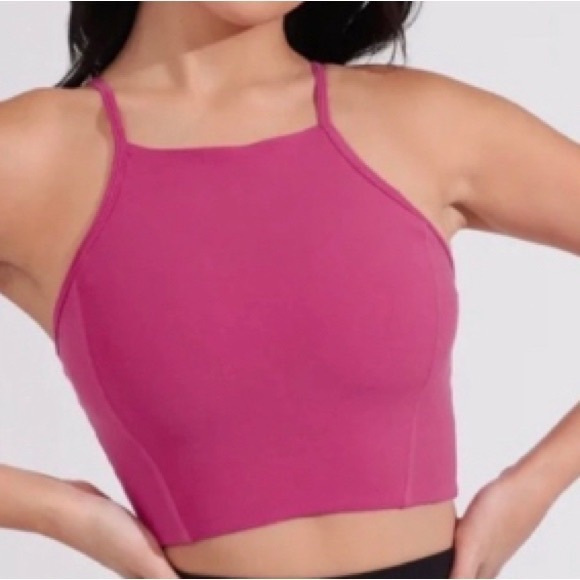 ❤️Buffbunny TerraCotta Ivy Crop Strappy Top/ Sporta Bra ❤️ Med, NWT 🔥 SOLD OUT - Picture 8 of 8